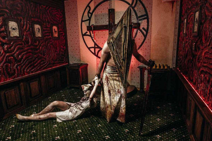 Квест в реальности Сайлент Хилл от компании Pandoroom Квест в реальности Сайлент Хилл от компании Pandoroom